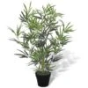 Albero Bambù Artificiale Con Vaso 80 Cm VidaXL