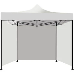 Taman Tenda / Gazebo Per Giardino 3X3 Impermeabile Tendone Pieghevole Per Fiere E Mercati Colore Bianco -Vendite VIDAXL 10834428 4