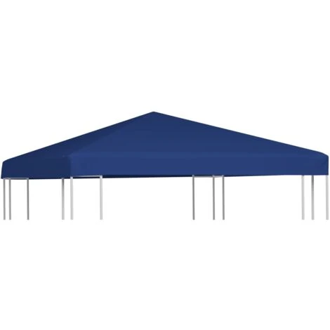 Copertura Superiore Per Gazebo 310 G/m² 3x3 M Blu VidaXL 1 Copertura Superiore Per Gazebo 310 G/m² 3x3 M Blu VidaXL