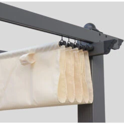 Telo Del Tetto, Colore: Ecru, Per Pergolato, Dimensioni: 3x4m, Modello: Condate - Telo Di Ricambio Per Pergola, Telo Sostitutivo -Vendite VIDAXL 12662661 4