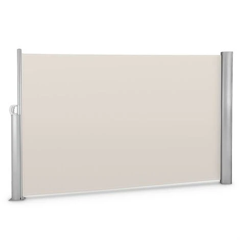 Blumfeldt Bari 318 Tenda A Rullo Laterale300x180cm Alluminio Crema-Sabbia 1 Blumfeldt Bari 318 Tenda A Rullo Laterale300x180cm Alluminio Crema-Sabbia