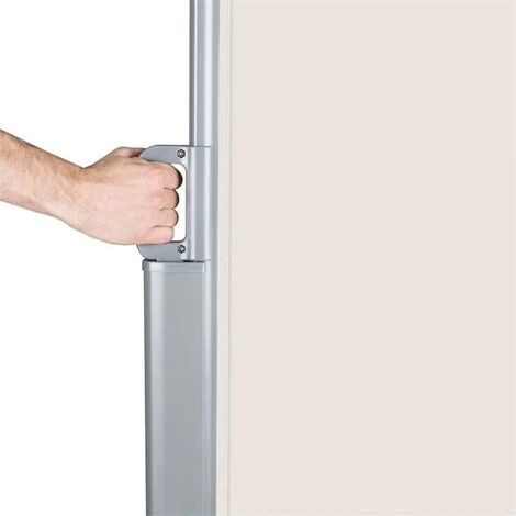 Blumfeldt Bari 318 Tenda A Rullo Laterale300x180cm Alluminio Crema-Sabbia 4 Blumfeldt Bari 318 Tenda A Rullo Laterale300x180cm Alluminio Crema-Sabbia - immagine 4