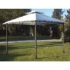 Gazebo In Metallo Con Telo Beige Falesia Mt 3x3 Gazebi Arredo Giardino Esterno