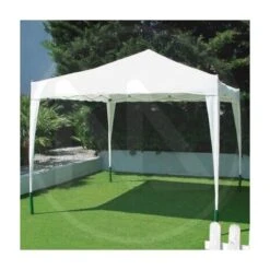 Telo Di Ricambio Per Gazebo Pieghevole Beige Mt 3x3