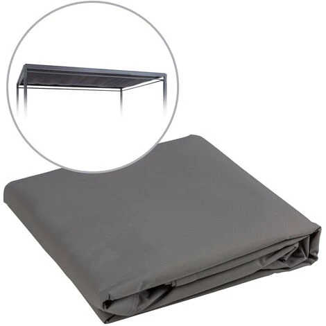 Blumfeldt Senator Parasole Di Ricambio Poliestere Impermeabile Grigio 1 Blumfeldt Senator Parasole Di Ricambio Poliestere Impermeabile Grigio