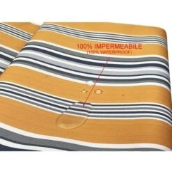 TENDA SOLE VERTIGO Da Esterno GIARDINO Balcone RIGHINO GIALLO Impermeabile E Idrorepellente Cm. 150 X 250 -Vendite VIDAXL 18503751 3