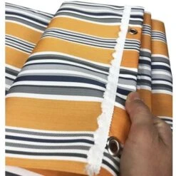 TENDA SOLE VERTIGO Da Esterno GIARDINO Balcone RIGHINO GIALLO Impermeabile E Idrorepellente Cm. 150 X 250 -Vendite VIDAXL 18503751 4