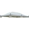 Telo Gazebo Creta 3x4 Poliestere 250g M2 Rivestimento Impermeabile Colore Ecru