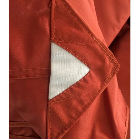 Tetto Di Ricambio Per Gazebo Da Giardino 3x4m Rosso-arancio 2 Tetto Di Ricambio Per Gazebo Da Giardino 3x4m Rosso-arancio - immagine 2