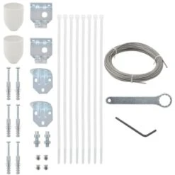 Hommoo Set Di Accessori Per Tenda Da Sole 29 Pz Per Terrazzo VD26497