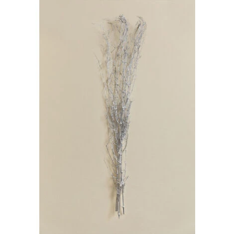 SKLUM Rami Di Bambù Con Luci LED Baze Grigio Argento 4 SKLUM Rami Di Bambù Con Luci LED Baze Grigio Argento - immagine 4