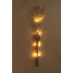 SKLUM Rami Di Bambù Con Luci LED Baze Grigio Argento 9 SKLUM Rami Di Bambù Con Luci LED Baze Grigio Argento -Vendite VIDAXL 27098313 5