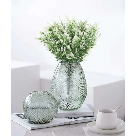 Pianta Artificiale Lavanda, 8 Mazzi Da Esterno Anti-ultravioletti Foglia Verde Arbusti Finti Simulazione Piante Da Interno E Da Esterno Vasi Da Fiori Appesi Decorazione Del Giardino Di Casa (Bianco) 3 Pianta Artificiale Lavanda, 8 Mazzi Da Esterno Anti-ultravioletti Foglia Verde Arbusti Finti Simulazione Piante Da Interno E Da Esterno Vasi Da Fiori Appesi Decorazione Del Giardino Di Casa (Bianco) - immagine 3