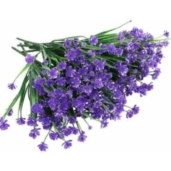 LangRay 8 Fasci Di Fiori Finti Artificiali Per Esterni Arbusti Piante Resistenti Ai Raggi UV, Vegetazione In Plastica Sintetica Per Piante Da Giardino Pensili Da Esterno, Portico, Finestra, Casa, Matr -Vendite VIDAXL 27831578 5