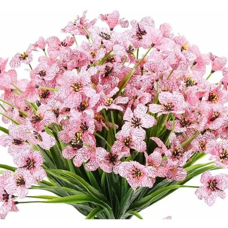 10 Bundles Fiori Artificiali Da Esterno Resistenti Ai Raggi UV No Dissolvenza Fiori Viola Finti Per Interni Piante Pensili Da Esterno Giardino Patio Portico Finestra Scatola Matrimonio Casa Fattoria D 1 10 Bundles Fiori Artificiali Da Esterno Resistenti Ai Raggi UV No Dissolvenza Fiori Viola Finti Per Interni Piante Pensili Da Esterno Giardino Patio Portico Finestra Scatola Matrimonio Casa Fattoria D