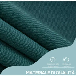 Outsunny Tenda Da Sole Con Manovella, Telaio Telescopico E Angolo Regolabile -Vendite VIDAXL 28947103 5
