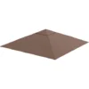 Outsunny Tetto Di Ricambio Telo Sostitutivo Per Gazebo Traspirante 3x3m
