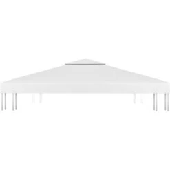 Copertura Superiore Per Gazebo A 2 Strati 310 G/m² 3x3 M Bianca VidaXL -Vendite VIDAXL 30685893 4