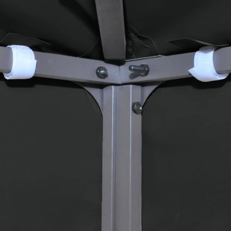 Copertura Superiore Per Gazebo A 2 Strati 310 G/m² 3x3 M Nera VidaXL 5 Copertura Superiore Per Gazebo A 2 Strati 310 G/m² 3x3 M Nera VidaXL - immagine 5