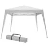 Gazebo Pieghevole 3x2 2x2 Trasportabile Con Borsa In Metallo E Tessuto Verdelook - Dimensioni: 3 X 2 M