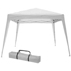 Gazebo Pieghevole 3x2 2x2 Trasportabile Con Borsa In Metallo E Tessuto Verdelook - Dimensioni: 3 X 2 M