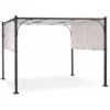 Gazebo Modello Slide Dimensione 3x3 Colore Antracite- Grigio GAZEBO SLIDE 3X3 ANTRACITE-GRIGIO PZ