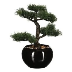 ATMOSPHERA Bonsai Artificiale In Vaso Di Ceramica H36
