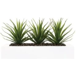 ATMOSPHERA Centrotavola - 3 Aloe Vera - H 17 Cm -Vendite VIDAXL 35488622 3