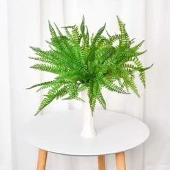 SOEKAVIA 3 Pezzi Arbusti Di Piante Di Felce Di Boston Artificiale Cespugli Verdi Per Interni Esterni Giardino Di Casa Ufficio Portico Decorazioni Per Matrimoni -Vendite VIDAXL 35821457 3