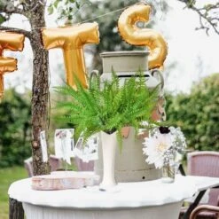 SOEKAVIA 3 Pezzi Arbusti Di Piante Di Felce Di Boston Artificiale Cespugli Verdi Per Interni Esterni Giardino Di Casa Ufficio Portico Decorazioni Per Matrimoni -Vendite VIDAXL 35821457 5