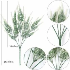 SOEKAVIA Fiori Di Lavanda Artificiali Piante Finte Con Bouquet Da Sposa In Plastica Finta Per Centrotavola Casa Cucina Giardino Arredamento Casa Colonica 10 Pezzi Bianco 7 SOEKAVIA Fiori Di Lavanda Artificiali Piante Finte Con Bouquet Da Sposa In Plastica Finta Per Centrotavola Casa Cucina Giardino Arredamento Casa Colonica 10 Pezzi Bianco -Vendite VIDAXL 36223956 3