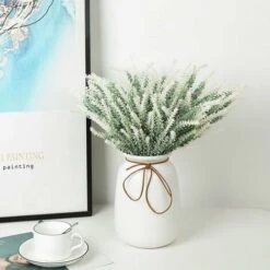 SOEKAVIA Fiori Di Lavanda Artificiali Piante Finte Con Bouquet Da Sposa In Plastica Finta Per Centrotavola Casa Cucina Giardino Arredamento Casa Colonica 10 Pezzi Bianco 8 SOEKAVIA Fiori Di Lavanda Artificiali Piante Finte Con Bouquet Da Sposa In Plastica Finta Per Centrotavola Casa Cucina Giardino Arredamento Casa Colonica 10 Pezzi Bianco -Vendite VIDAXL 36223956 4