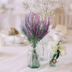 SOEKAVIA 6 Pezzi Fiori Di Lavanda Artificiale, Fiori Viola Di Lavanda Artificiale, Fiori Di Lavanda Finti Pianta Di Lavanda Artificiale, Decorazione Di Fiori Artificiali Per Giardino Di Nozze Fai Da T -Vendite VIDAXL 36293741 4