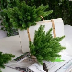Pianta Artificiale Rami Di Aghi Di Pino Giardino Domestico Fai Da Te Decorazioni Per Feste Decorazione Per Soffitti Decorazione Per Ciondolo Decorazione Per Scena Di Natale Calda 10 Pezzi -Vendite VIDAXL 36884057 3