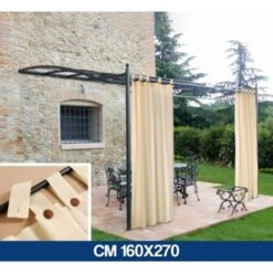 TENDA GAZEBO 52% 160X270 BEIGE