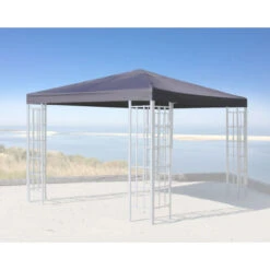 Tetto Di Ricambio Per Rank Gazebo 3x3m Antracite -Vendite VIDAXL 49240373 4