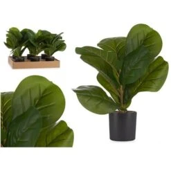 Pianta Decorativa Plastica (9,5 X 42 X 9,5 Cm)