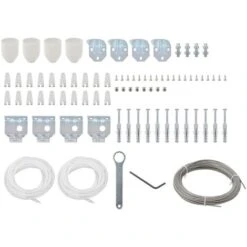 Set Di Accessori Di Montaggio 81 Pz Per Tenda Da Sole