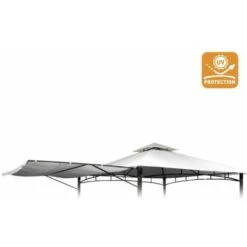 Telo Ricambio 3,3 X 3,3 Gazebo Antigua Sostitutivo Copertura Protezione UV -Vendite VIDAXL 5115162 2