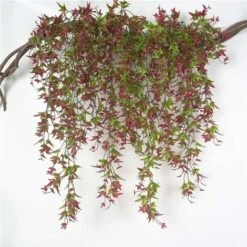 Artificial Ivy Hanging Set Of 2 For Home, Garden, Office, Home Decor Red 6 Artificial Ivy Hanging Set Of 2 For Home, Garden, Office, Home Decor Red -Vendite VIDAXL 52010384 2