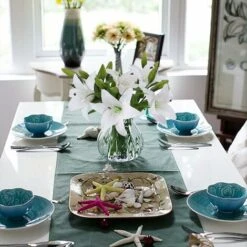 Fiori Artificiali, 5 Pezzi Real Touch Lattice Fiori Di Giglio Artificiale In Vasi Bouquet Da Sposa/Decorazioni Per La Casa/Festa/Disposizione Di Tombe (Bianco) -Vendite VIDAXL 52010684 3