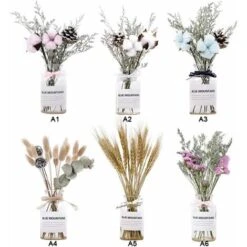 Vaso Di Fiori Secchi Puntelli Photo Shooting Decorazione Della Casa Decorazione Bouquet-Vaso Di Fiori Secchi Set Per La Casa 4 -Vendite VIDAXL 52013303 5