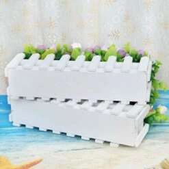 LangRay Rose Piante Artificiali Con Recinzione Fiori Artificiali Finti Con Simulazione In Vaso Piante In Vaso Bonsai Fiori Artificiali Piante Artificiali Ornamenti Per Balconi Decorazioni 30 7,5 17 -Vendite VIDAXL 52013434 4