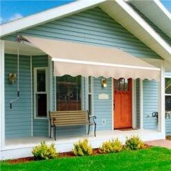 Yaheetech Tenda Da Sole A Bracci Estensibili Avvolgibile Da Esterno Balcone Finestra Porta Tettuccio Ristorante Tendalino A Scomparsa Manuale Resistente Ai Raggi UV 250 X 200 Cm/Beige 9 Yaheetech Tenda Da Sole A Bracci Estensibili Avvolgibile Da Esterno Balcone Finestra Porta Tettuccio Ristorante Tendalino A Scomparsa Manuale Resistente Ai Raggi UV 250 X 200 Cm/Beige -Vendite VIDAXL 53056476 5