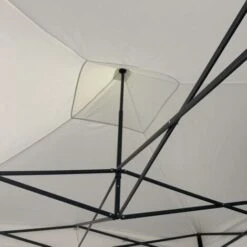 Rebecca Mobili Telo Copertura Tetto Gazebo Bianco Poliestere Impermeabile 3x3 -Vendite VIDAXL 53338378 3