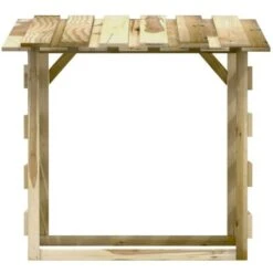 Pergola Con Tetto 100x90x100 Cm In Legno Di Pino Impregnato VidaXL -Vendite VIDAXL 53568975 5