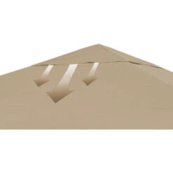 Tetto Di Ricambio Per Gazebo Nella Misura 3x3 Beige -Vendite VIDAXL 54667266 5