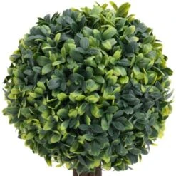 Piante Di Bosso Artificiale 2 Pz A Sfera Con Vaso Verde 33 Cm VidaXL -Vendite VIDAXL 54686655 5
