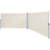 Randaco Tenda Da Sole Da Tenda Da Sole Laterale Da Parete Da Parete 160x600 Cm Garden Privacy Screen Beige