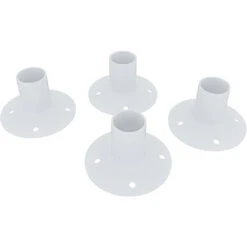 Gazebo 3 X 3 Metri Struttura In Acciaio Copertura In PE 110 Gr/m² Impermeabile Idrorepellente Resistente Raggi Solari UV Tenda Ombrellone Per Fiere Pic Nic Campeggio Esterno Giardino Piscina Bianco 9 Gazebo 3 X 3 Metri Struttura In Acciaio Copertura In PE 110 Gr/m² Impermeabile Idrorepellente Resistente Raggi Solari UV Tenda Ombrellone Per Fiere Pic Nic Campeggio Esterno Giardino Piscina Bianco -Vendite VIDAXL 57911363 5